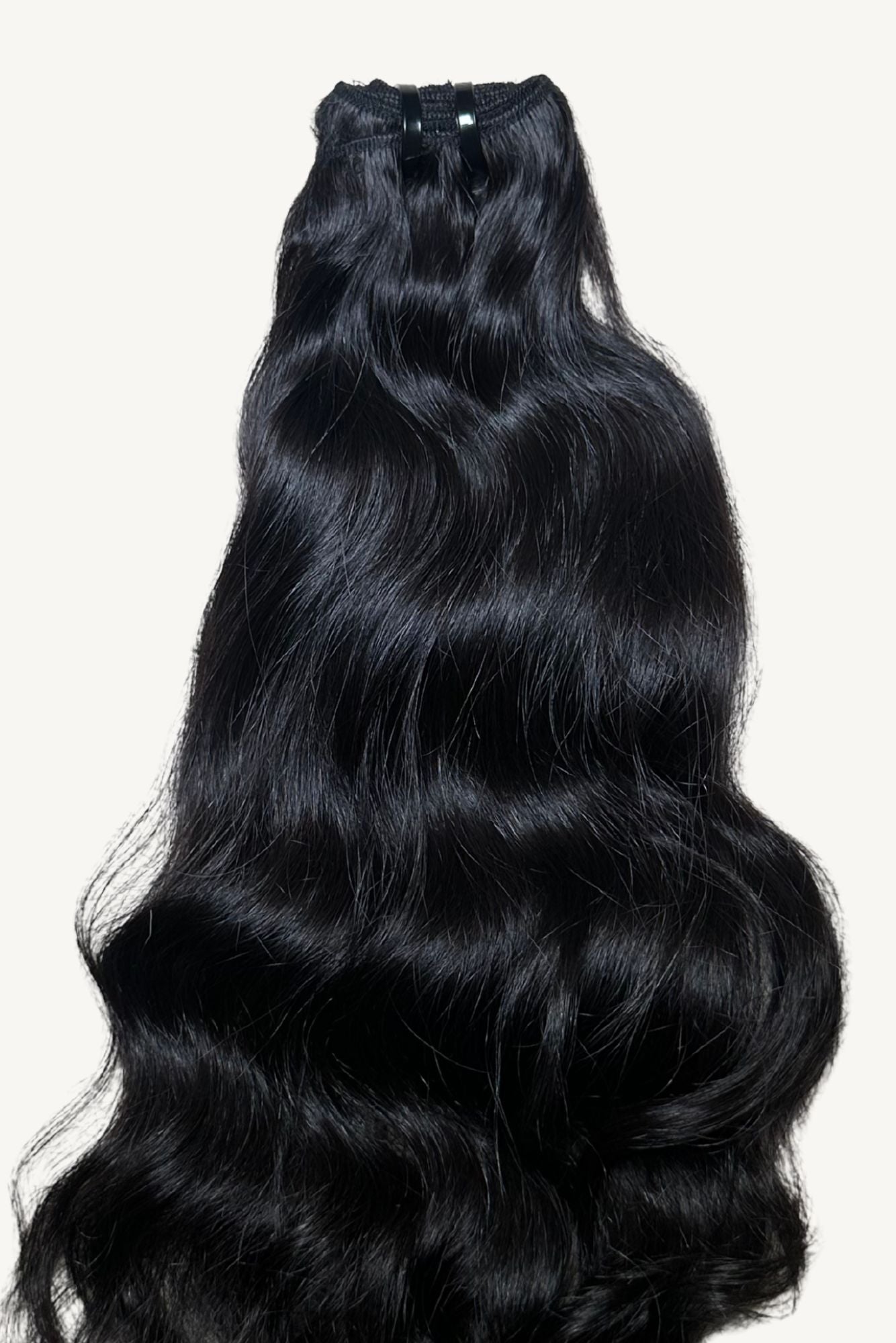 Raw (SEA) wavy hair extensions ♡ YUMMY Hair Extensions RAW Sea Wavy Opulence | Flip over  main image 2