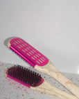 The Silked Press Boar Brush in Barbie