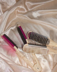 The Silked Press Boar Brush in Barbie